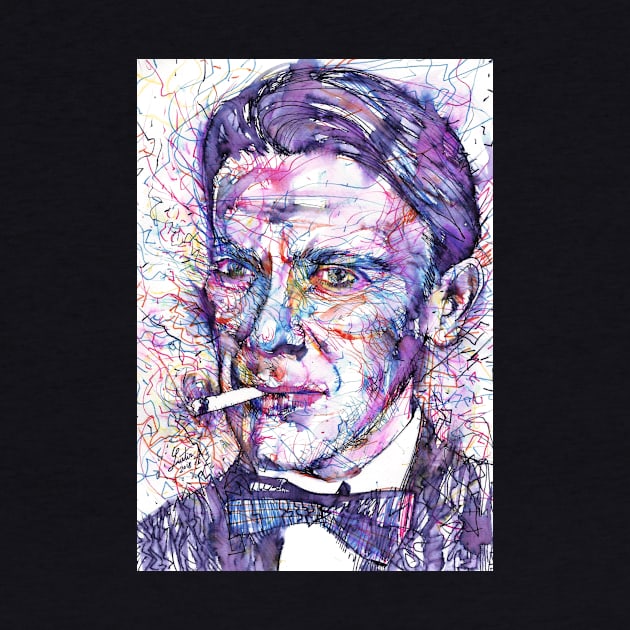 MIKHAIL BULGAKOV - watercolor portrait by lautir